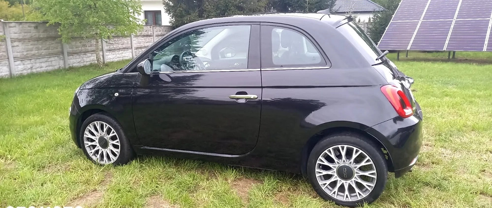 Fiat 500 cena 35900 przebieg: 103000, rok produkcji 2016 z Sieraków małe 562